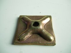 Pressed washer plate
