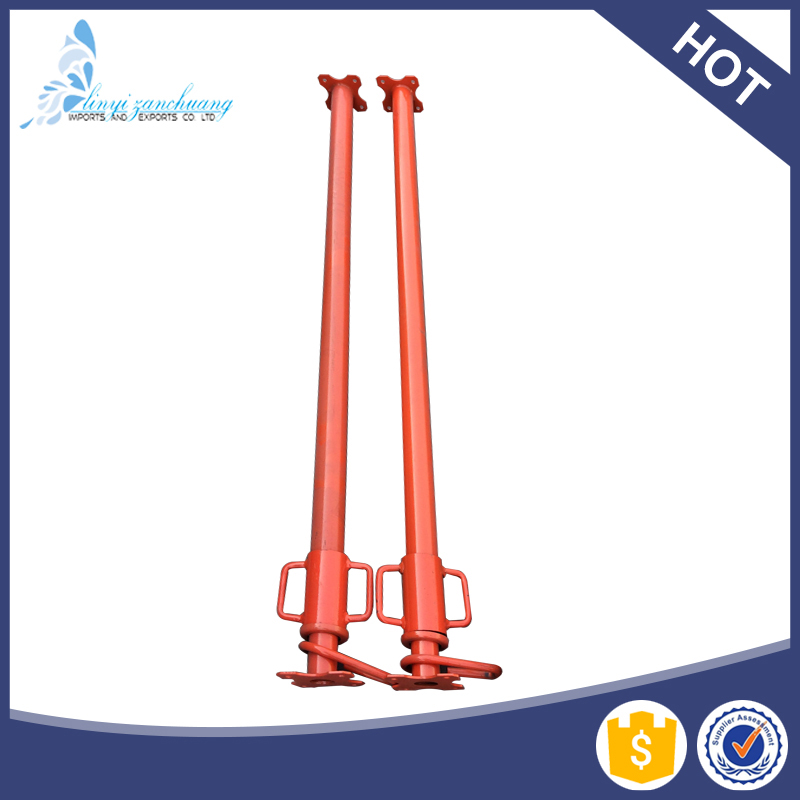 PAINTED ORANGE LIGHT DUTY SCAFFOLDING PROPS