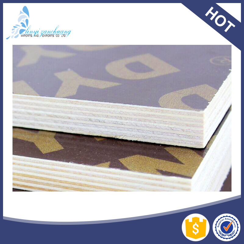 13 LAYERS BRWON FILM FACED PLYWOOD WITH BRAND